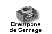 Bridage horizontal : Crampons double action